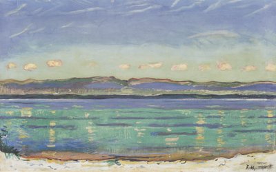 Rhythmic Landscape Forms by Ferdinand Hodler